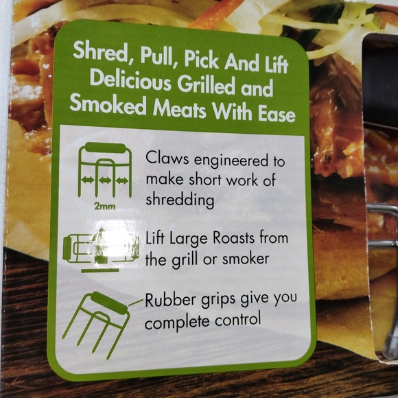 Cuisinart Meat Pulling & Shredding Claws - Shred, Pull and Pick - Picture 6 of 8